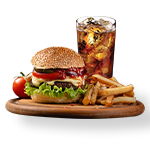 1/2 Lb Beefburger Meal 